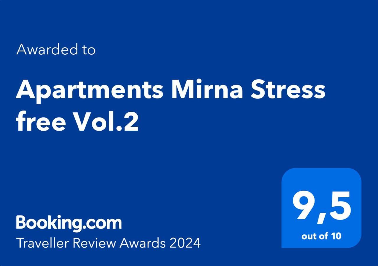 Apartments Mirna Stress Free Vol.2 Умаг Екстер'єр фото